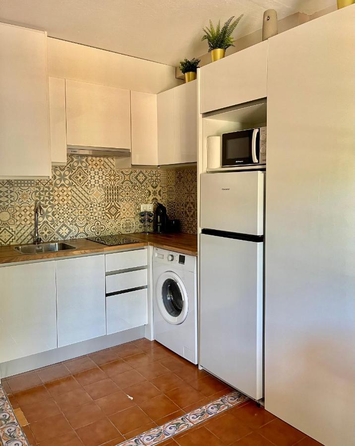 Bonito Apartamento Con Terraza, Jardin Y Piscina 卡兰博希 外观 照片