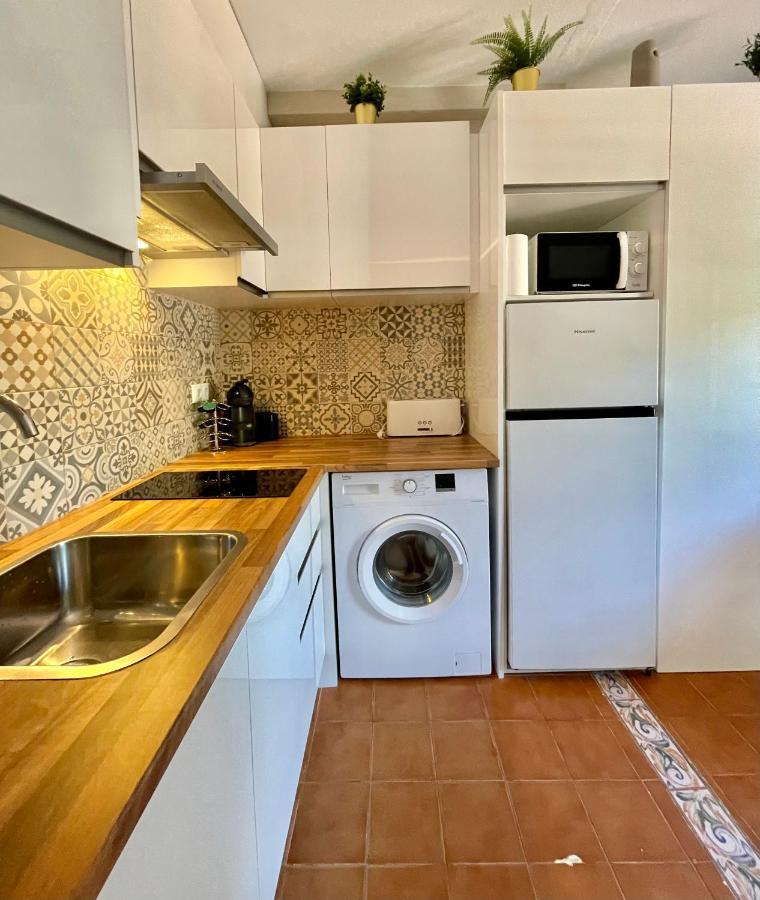 Bonito Apartamento Con Terraza, Jardin Y Piscina 卡兰博希 外观 照片