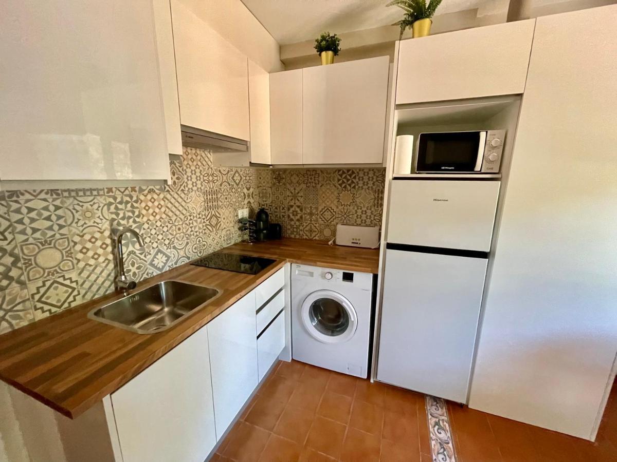 Bonito Apartamento Con Terraza, Jardin Y Piscina 卡兰博希 外观 照片