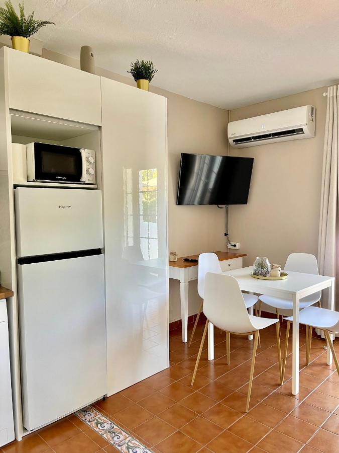 Bonito Apartamento Con Terraza, Jardin Y Piscina 卡兰博希 外观 照片